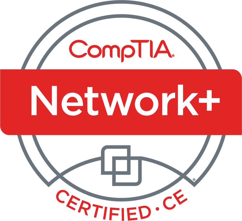 We Are Now Network+ Certified